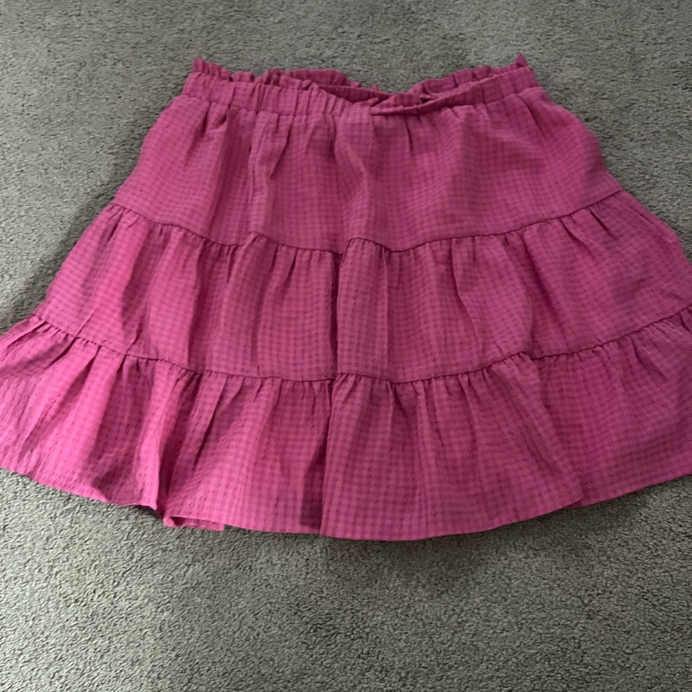 Pink summery skirt